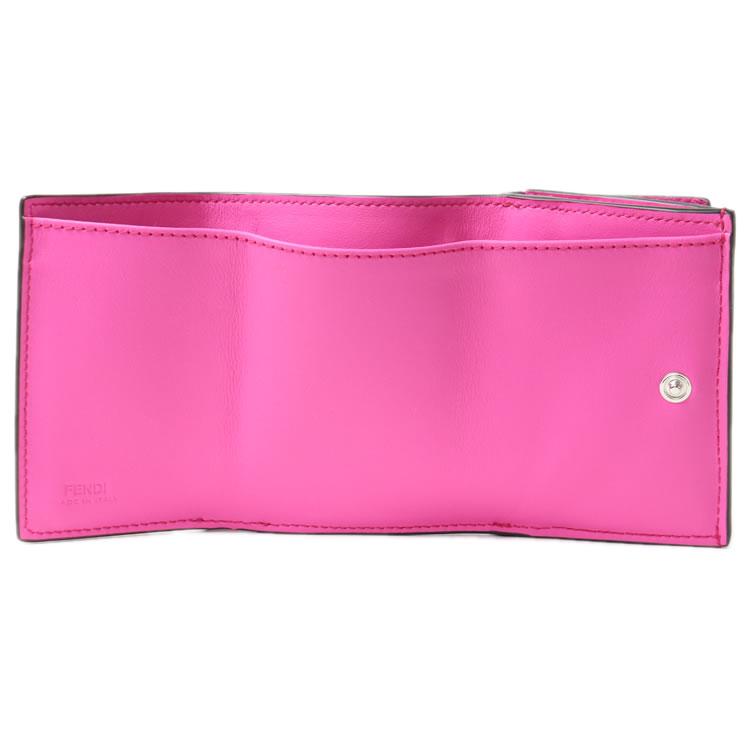 FENDI フェンディ 財布 三つ折り財布 ミニ財布 ピーカブー