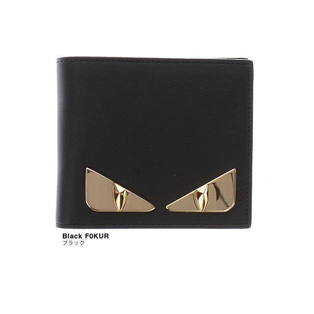 フェンディ FENDI 財布 二つ折り財布 ビフォールド ウォレット メンズ 