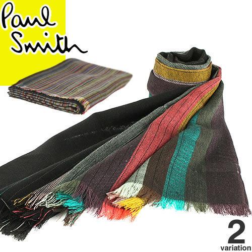 ポールスミス Paul Smith マフラー スカーフ ストール マルチストライプ ウール メンズ レディース 防寒 通勤 通学 ブランド プレゼント 黒 ブラック 6 034 Mss 通販 Yahoo ショッピング