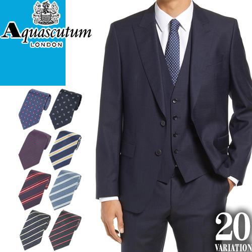 Aquascutum アクアスキュータム ネクタイ メンズ ビジネス 結婚 Aquascutum アクアスキュータム ネクタイ メンズ ビジネス 結婚
