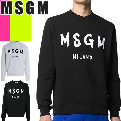 エムエスジーエム MSGM トレーナー プルオーバー スウェット メンズ