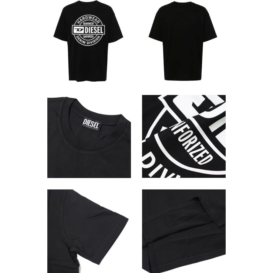 DIESEL（ディーゼル） DIESEL Tシャツ A19701 RHQBH メンズ 半袖 ロゴ