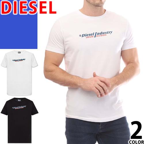 ディーゼル Diesel Tシャツ メンズ 半袖 クルーネック 丸首 ブランド おしゃれ 大きいサイズ 黒 白 ブラック ホワイト T Just Lab A 0hayu 223 015 Mss 通販 Yahoo ショッピング
