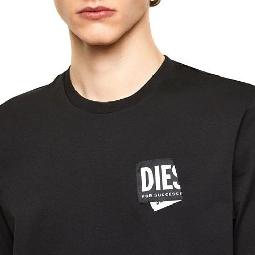 ディーゼル DIESEL Tシャツ メンズ 半袖 クルーネック 丸首 ブランド 