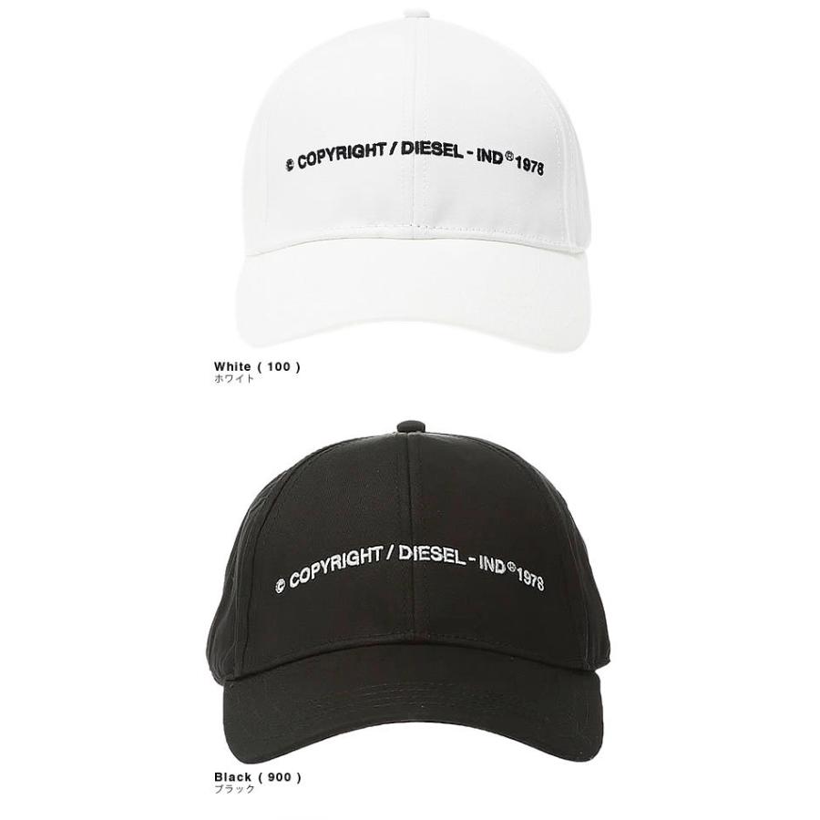 ディーゼル Diesel キャップ 帽子 ベースボールキャップ Comixi メンズ ロゴ ブランド 大きい 大きめ 黒 白 ブラック ホワイト 223 042 Mss 通販 Yahoo ショッピング