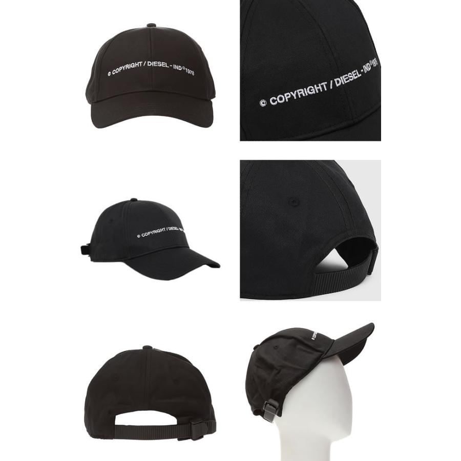 ディーゼル Diesel キャップ 帽子 ベースボールキャップ Comixi メンズ ロゴ ブランド 大きい 大きめ 黒 白 ブラック ホワイト 223 042 Mss 通販 Yahoo ショッピング