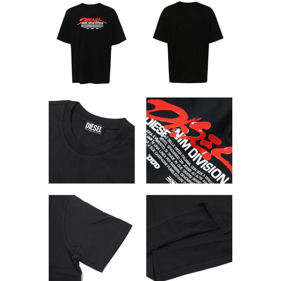 DIESEL（ディーゼル） DIESEL Tシャツ A19700 RHQBG メンズ 半袖 ロゴ
