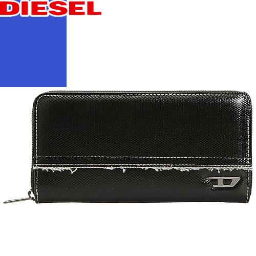 ディーゼル Diesel 財布 長財布 24 Zipocket メンズ ラウンドファスナー 小銭入れ付き ブランド 薄い 革 本革 黒 ブラック 223 057 Mss 通販 Yahoo ショッピング