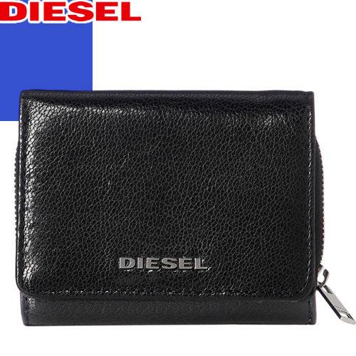 ディーゼル Diesel 財布 三つ折り ウォレット メンズ ミニ財布 コンパクト 小銭入れ付き ブランド ロゴ レザー 本革 革 ミニ 黒 ブラック 223 081 Mss 通販 Yahoo ショッピング