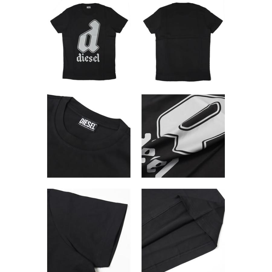 DIESEL（ディーゼル） DIESEL Tシャツ 半袖 クルーネック 丸首 メンズ