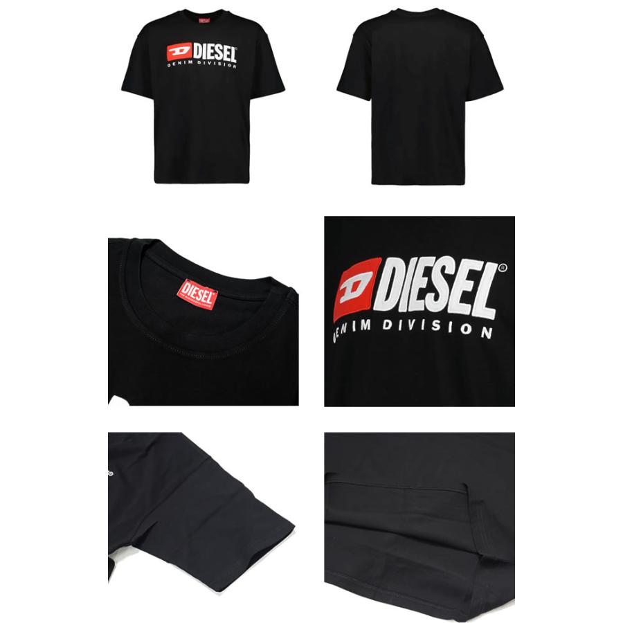 DIESEL（ディーゼル） DIESEL Tシャツ 半袖 クルーネック 丸首 メンズ