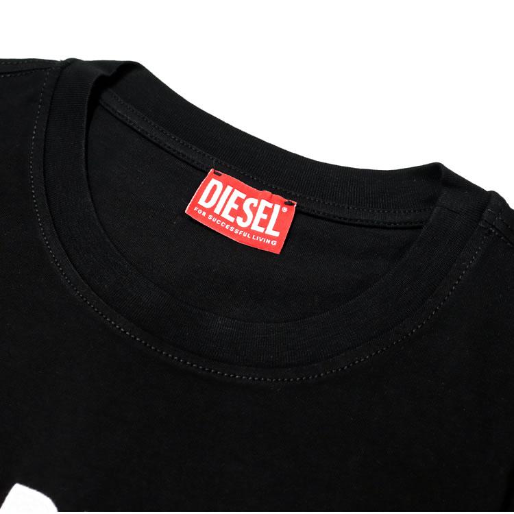 DIESEL（ディーゼル） DIESEL Tシャツ 半袖 クルーネック 丸首 メンズ