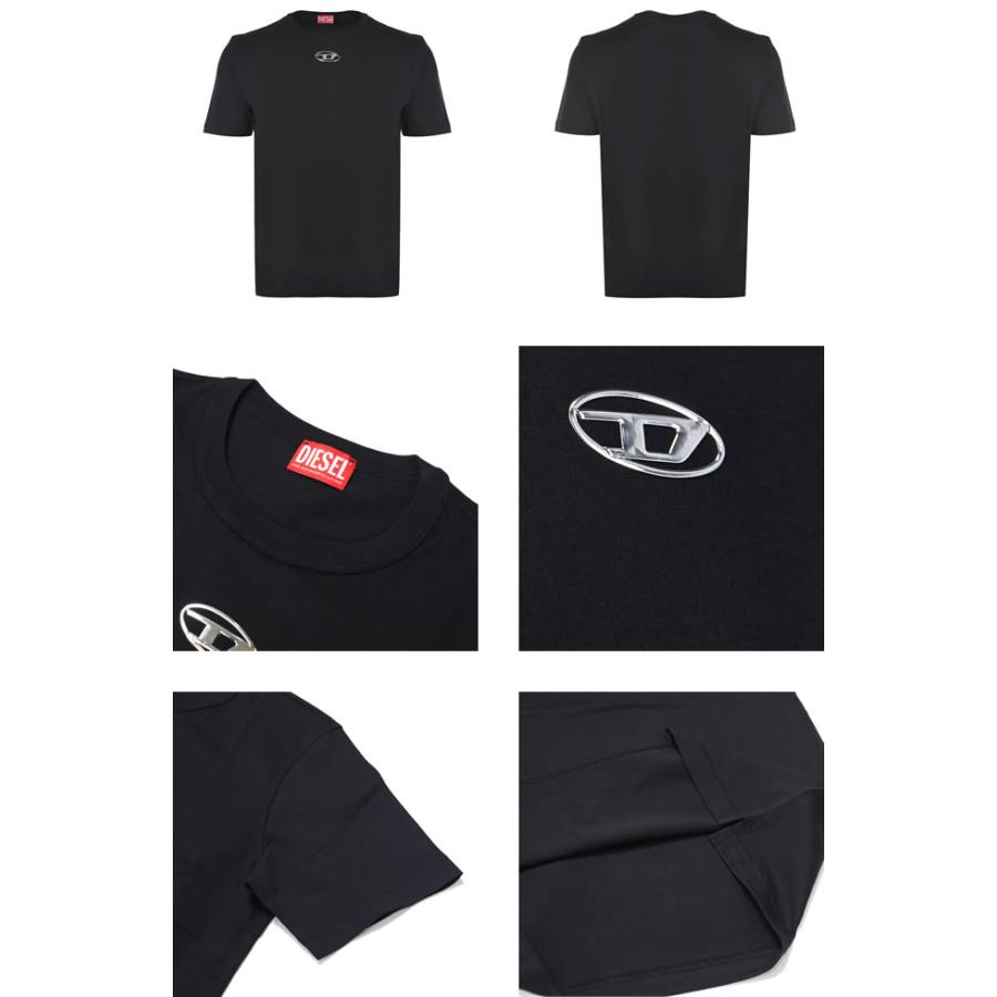 DIESEL（ディーゼル） DIESEL Tシャツ 半袖 クルーネック 丸首 メンズ