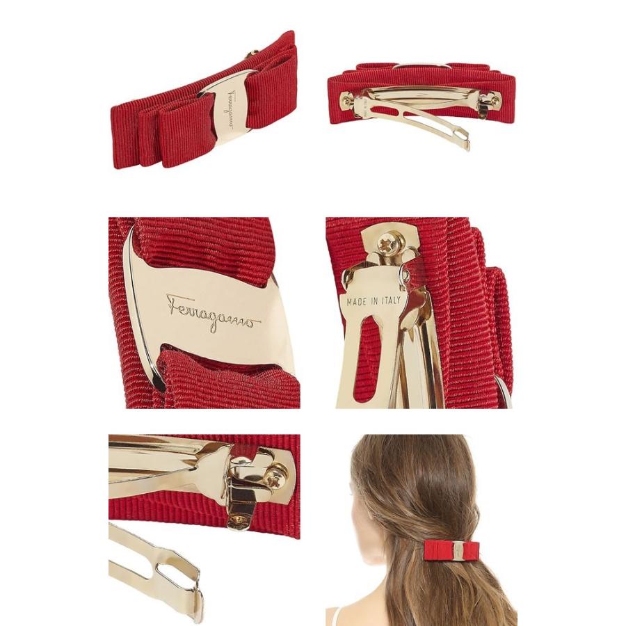 サルヴァトーレ フェラガモ Salvatore Ferragamo バレッタ ヘアアクセサリー ヘアクリップ レディース ヴァラ リボン ブランド プレゼント 黒 ブラック 230 007 Mss 通販 Yahoo ショッピング
