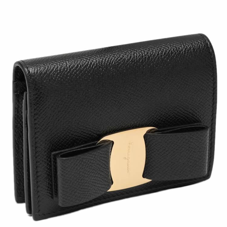 未使用Salvatore Ferragamo レザーミニ財布　ケース 紺 未使用Salvatore Ferragamo レザーミニ財布 ケース 紺 未使用Salvatore