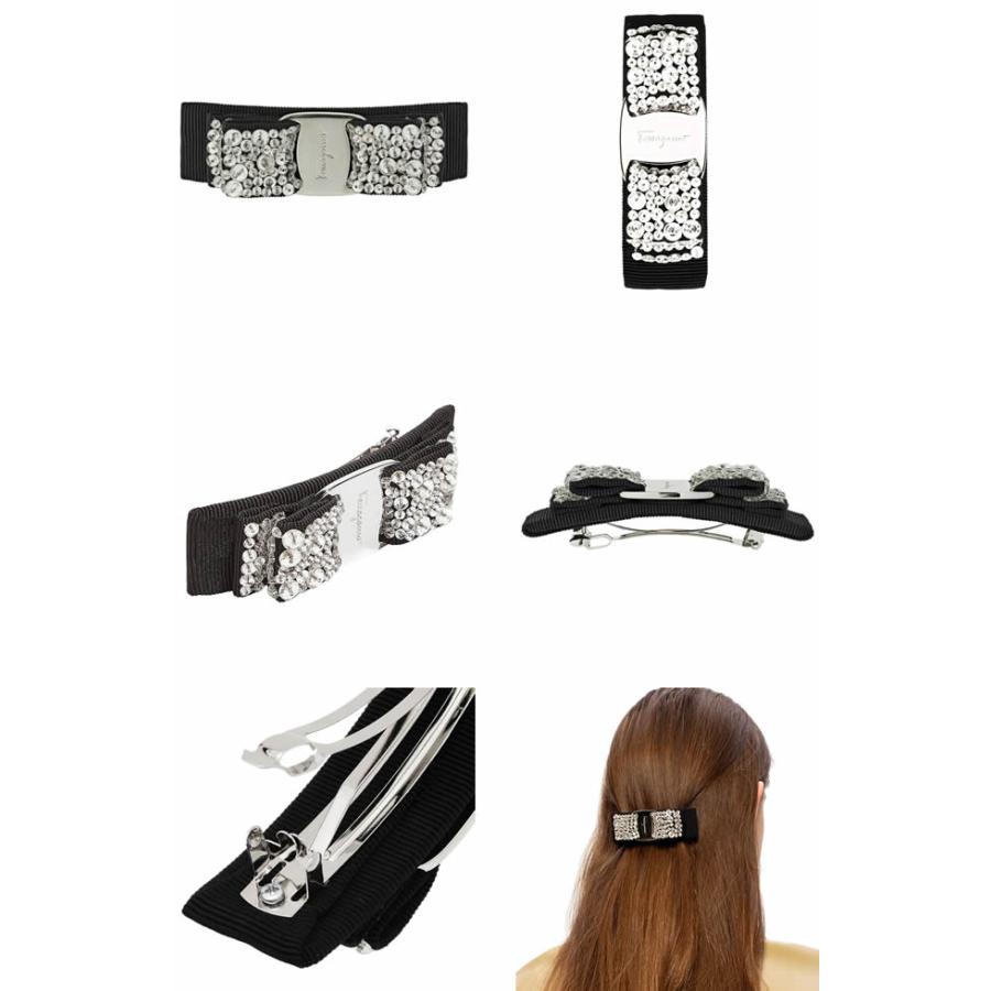 FERRAGAMO フェラガモ バレッタ ヘアアクセサリー ヴァラ ボウ FERRAGAMO フェラガモ バレッタ ヘアアクセサリー ヴァラ ボウ
