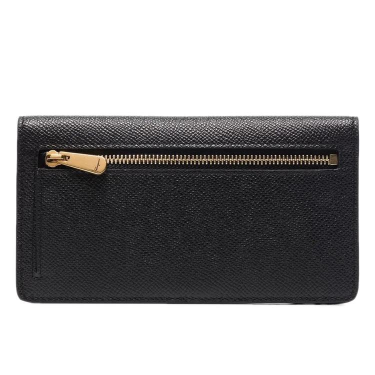 美品　フェラガモ　長財布　ラウンドファスナー　ブラック　ガンチーニ　箱付き 美品】Ferragamo フェラガモ 長財布 ガンチーニ ブラック 箱付き