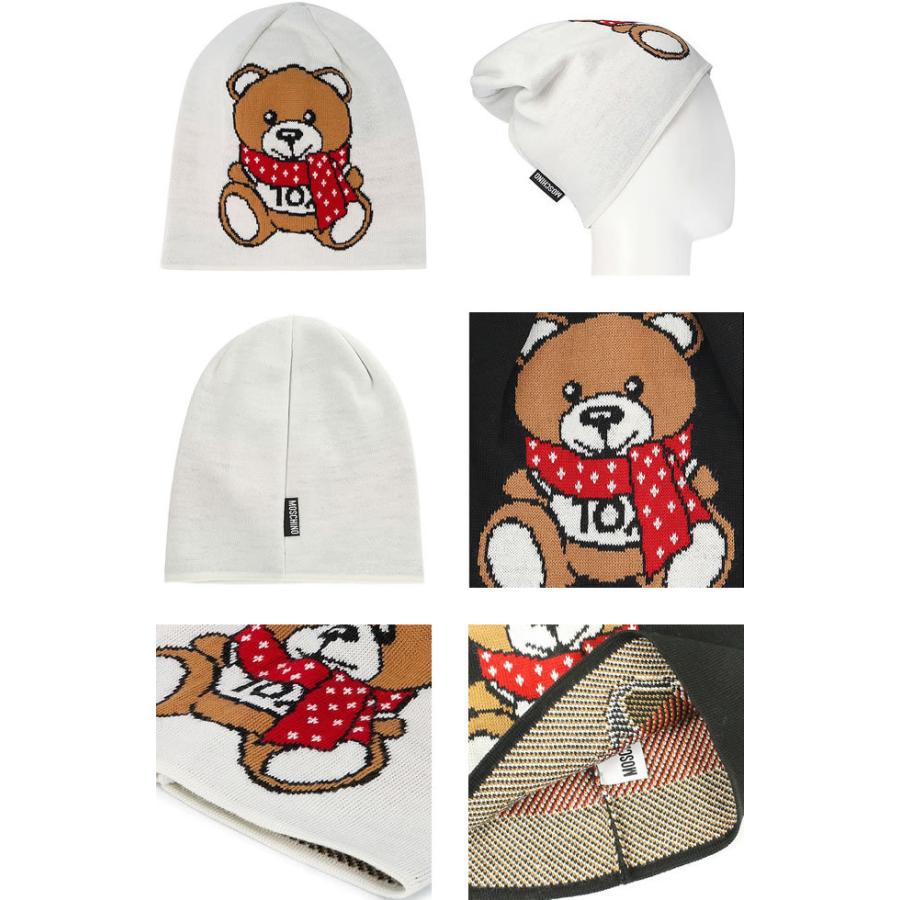 MOSCHINO モスキーノ 帽子 ニット帽 ニットキャップ レディース MOSCHINO モスキーノ 帽子 ニット帽 ニットキャップ レディース