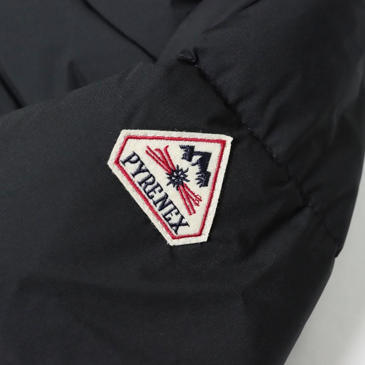 希少　ピレネックス　ダウンジャケット　ブラック　リブ　ヌプシ　フード　Mサイズ Pyrenex（ピレネックス） ダウン ダウンジャケット ヴィンテージ