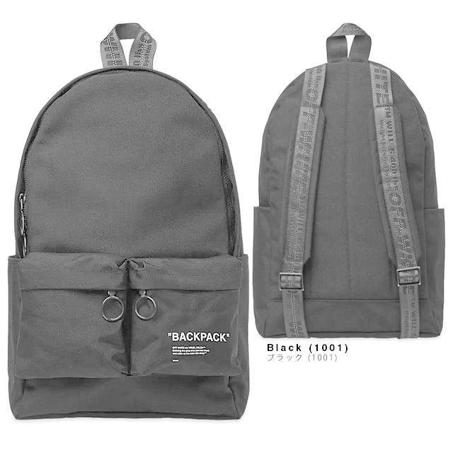至高 OFF WHITE オフホワイト OMNB003R20E48020バックパック BK 1001