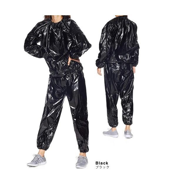 サウナスーツ レディース 人気 4点セット ダイエット 発汗 脂肪燃焼 (S) プロヴァンス PROVENCE サウナスーツ レディース メンズ 上下セット