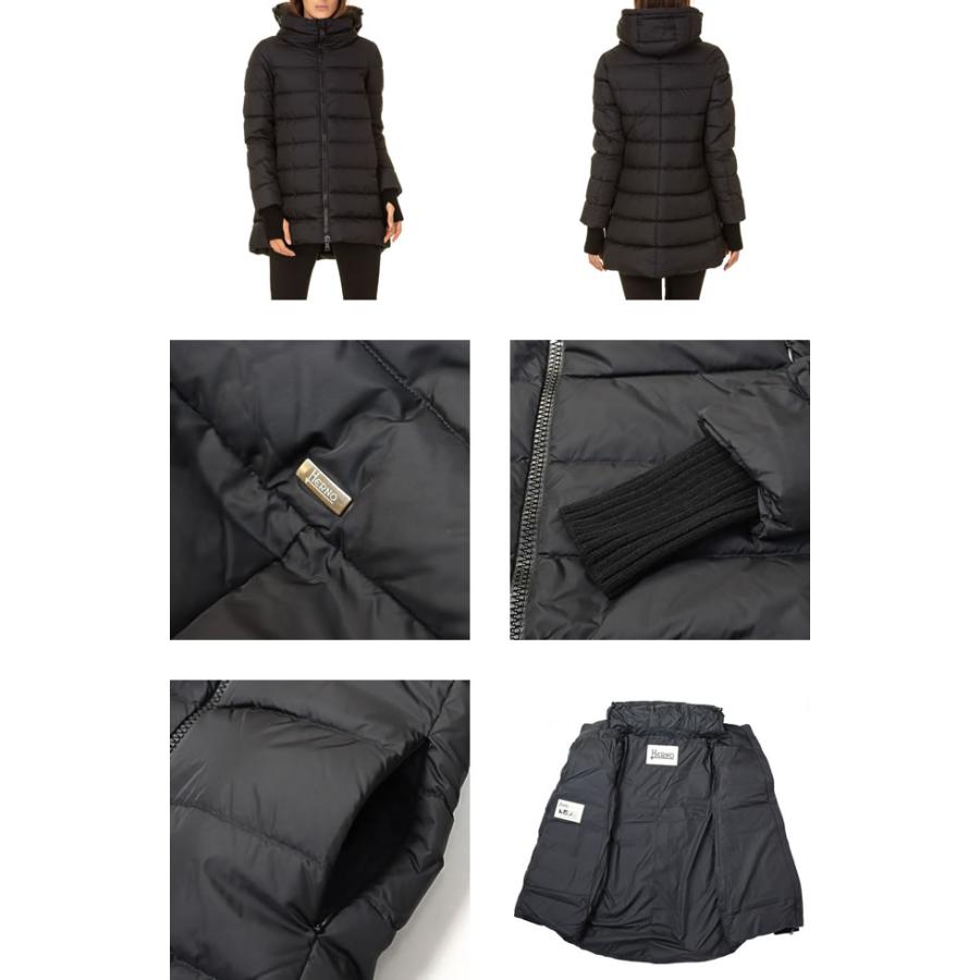 HERNO ヘルノ ナイロンシャモニー Aシェイプ コート ダウン HERNO ヘルノ ナイロンシャモニー Aシェイプ コート ダウン
