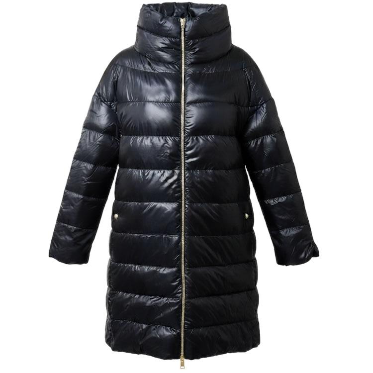 定価20万　HERNO ヘルノ エストネーション　異素材　ロングダウンコート HERNO（ヘルノ） ダウン ダウンジャケット ダウンコート マチルダ