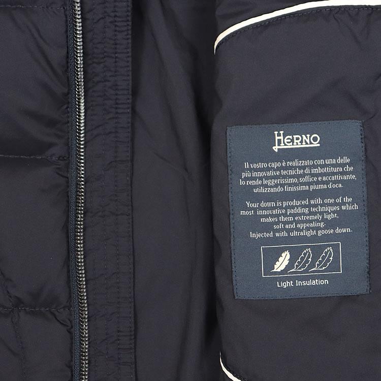 HERNO ヘルノ ダウン ダウンベスト メンズ レジェンド スタンド HERNO ヘルノ ダウン ダウンベスト メンズ レジェンド スタンド