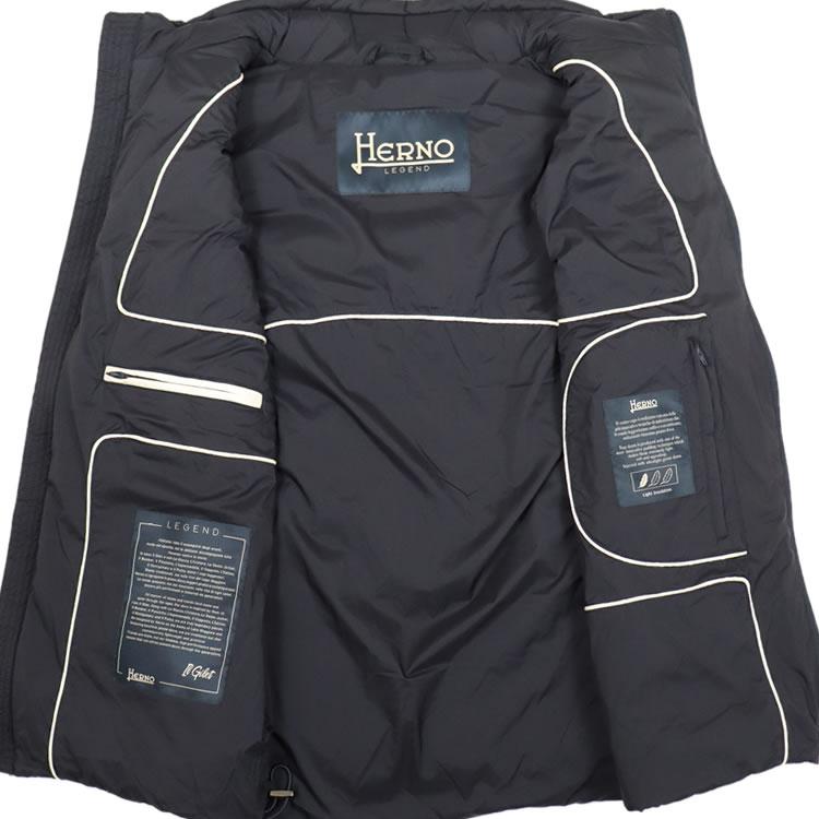 HERNO ヘルノ ダウン ダウンベスト メンズ レジェンド スタンド HERNO ヘルノ ダウン ダウンベスト メンズ レジェンド スタンド