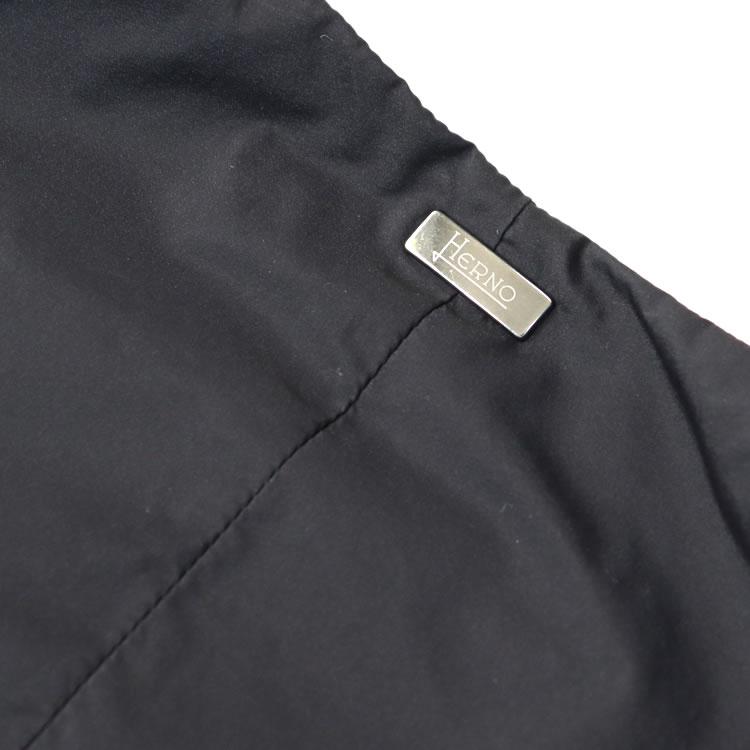 美品　HERNO ヘルノ　インナーダウンベストダークネイビー　48 HERNO（ヘルノ） HERNO IL PANCIOTTO ダウンベスト ネイビー サイズ