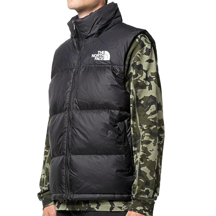 The North Face ダウンベスト　ヌプシ　ブラック THE NORTH FACE/ザ・ノース・フェイス〉ヌプシベスト