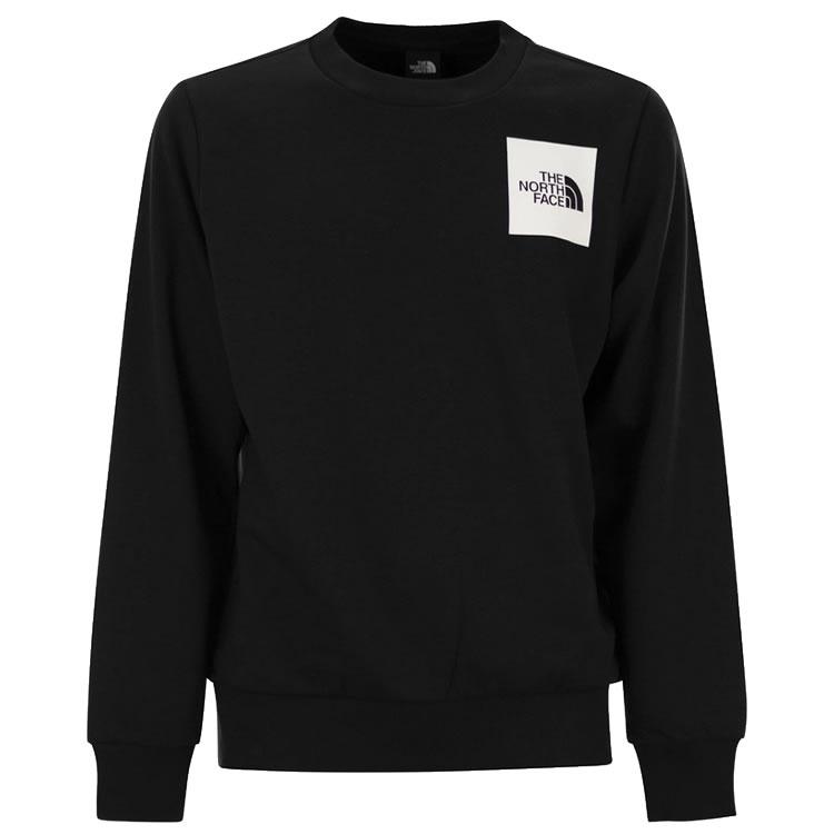 ノースフェイス THE NORTH FACE トレーナー スウェット NF0A89EV メンズ 裏起毛 ボックスロゴ プリント 大きいサイズ ブランド おしゃれ 黒 ブラック_3
