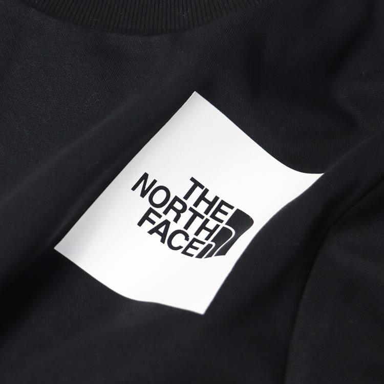ノースフェイス THE NORTH FACE トレーナー スウェット NF0A89EV メンズ 裏起毛 ボックスロゴ プリント 大きいサイズ ブランド おしゃれ 黒 ブラック_8