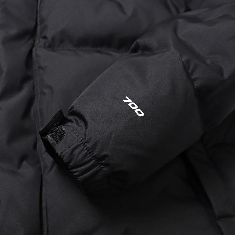 ノースフェイス ヌプシ パーカー THE NORTH FACE ダウン ダウンコート ベンチコート ロングコート アウター メンズ 防寒 撥水 保温 軽量 アウトドア 黒の画像