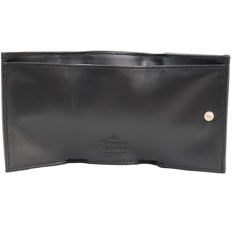 ☆人気☆【Vivienne Westwood】☆エンベロープ 三つ折り財布☆BK Vivienne Westwood ヴィヴィアンウエストウッド ヴィヴィアン