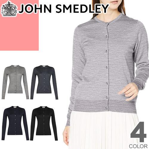 ジョンスメドレー John Smedley カーディガン パンジー Pansy レディース クルーネック メリノウール アンサンブル ブランド 秋冬 黒 ブラック グレー ネイビー 251 010 Mss 通販 Yahoo ショッピング