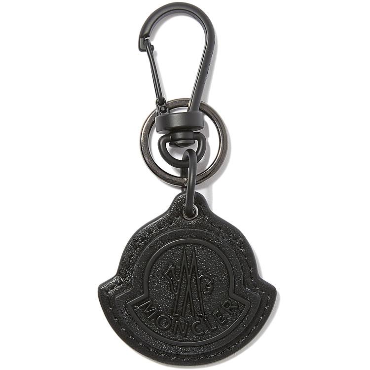 MONCLER モンクレール キーホルダー バッグチャーム ロゴ レザー MONCLER モンクレール キーホルダー バッグチャーム ロゴ レザー