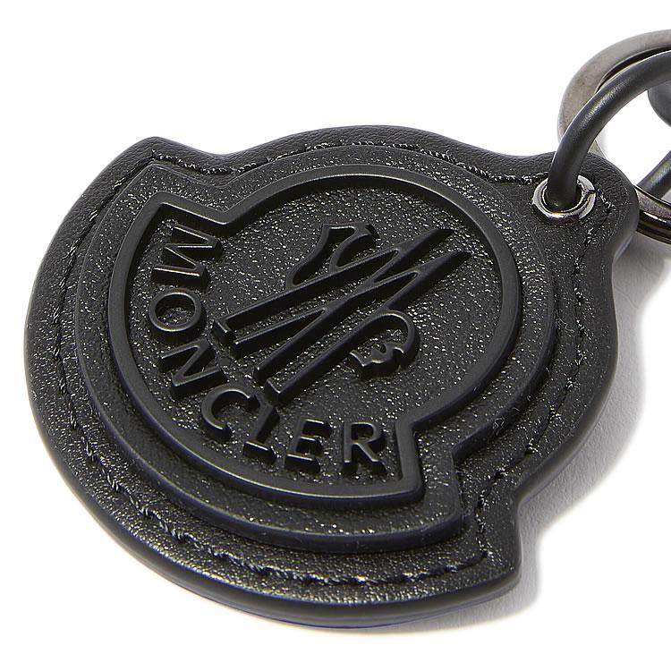 MONCLER モンクレール キーホルダー バッグチャーム ロゴ レザー MONCLER モンクレール キーホルダー バッグチャーム ロゴ レザー