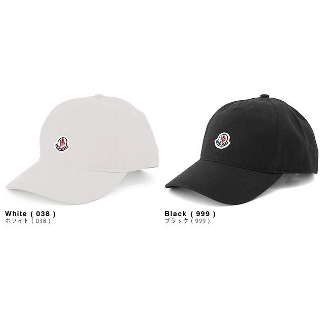 Moncler ホワイトキャップ MONCLER モンクレール ロゴ キャップ 白 メンズ