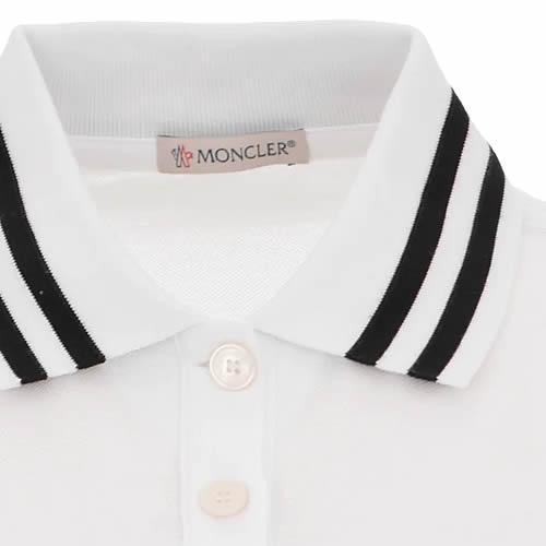 MONCLER モンクレール ポロシャツ レディース 半袖 コットン MONCLER モンクレール ポロシャツ レディース 半袖 コットン