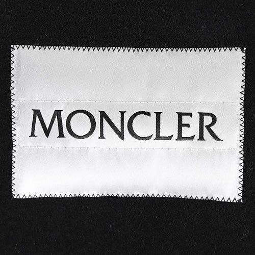 モンクレール MONCLER マフラー ストール ウール ロゴ スカーフ メンズ レディース 暖かい ブランド プレゼント 黒 ブラック