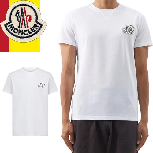 モンクレール MONCLER Tシャツ メンズ 半袖 クルーネック 丸首 