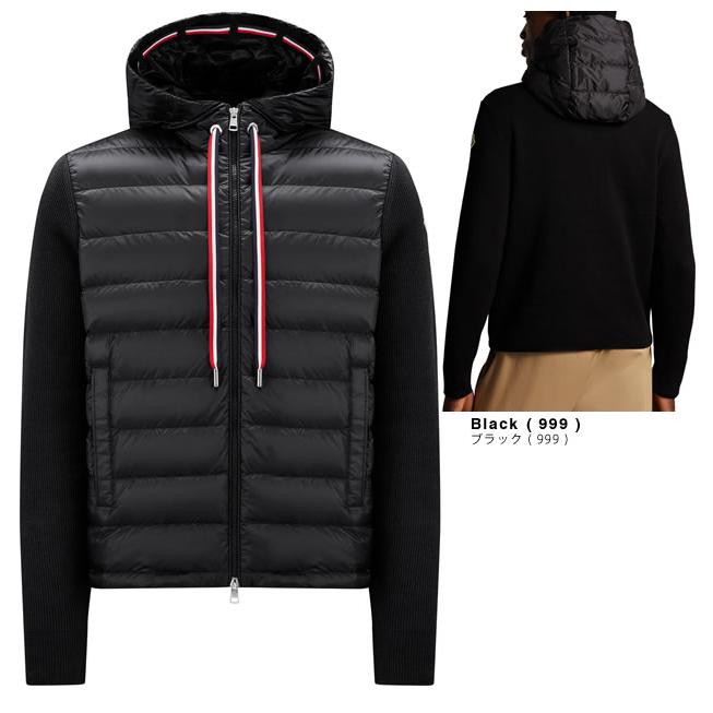 MONCLER モンクレール ダウン ジップアップ ニット カーディガン MONCLER モンクレール ダウン ジップアップ ニット カーディガン