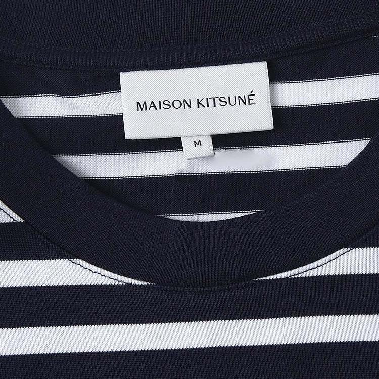 MAISON KITSUNE メゾンキツネ ロンT フォックス ヘッドパッチ