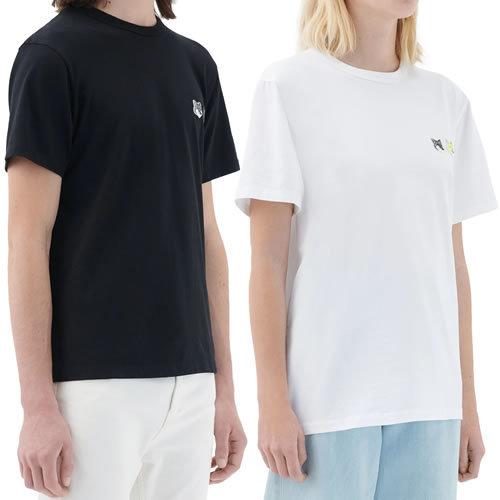 メゾンキツネ Tシャツ レディース 半袖 カジュアル 大きいサイズ ブランド おしゃれ ワンポイント ロゴ 綿 白 Maison Kitsune Bu Kj0008 255 011 Mss 通販 Yahoo ショッピング
