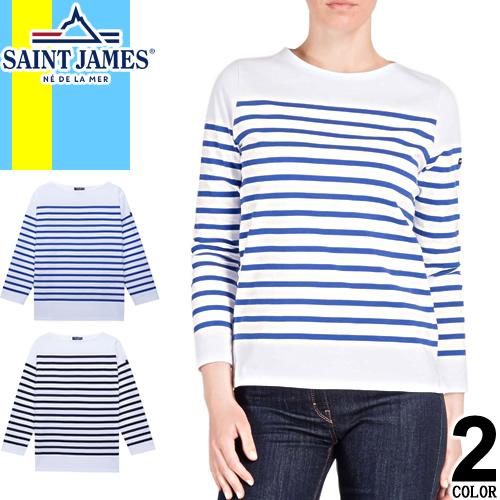 SAINT JAMES セントジェームス ロンT 長袖 Tシャツ ナヴァル SAINT JAMES セントジェームス ロンT 長袖 Tシャツ ナヴァル