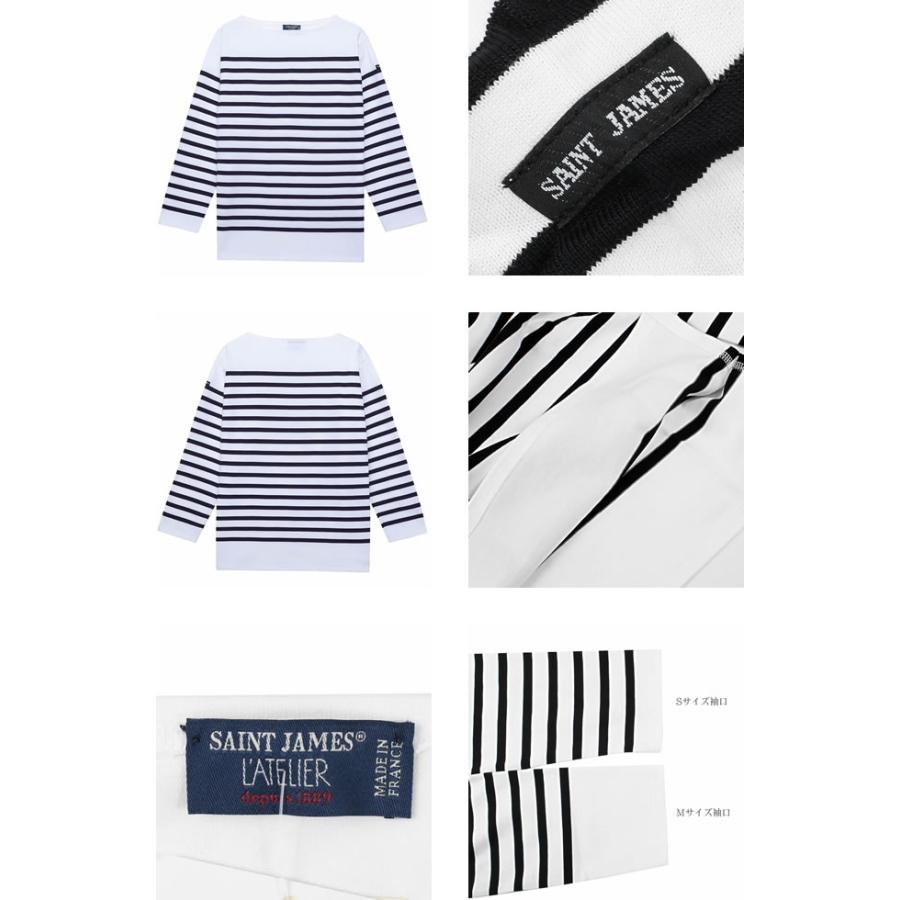 SAINT JAMES セントジェームス ロンT 長袖 Tシャツ ナヴァル SAINT JAMES セントジェームス ロンT 長袖 Tシャツ ナヴァル
