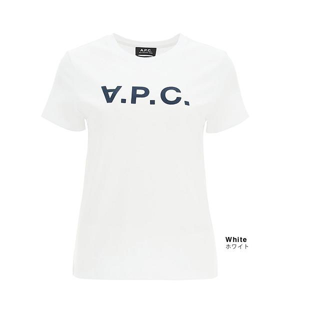 アーペーセー A P C Tシャツ 半袖 クルーネック 丸首 レディース Vpc ロゴ コットン 綿100 おしゃれ 大きいサイズ ブランド 白 ホワイト 265 003 Mss 通販 Yahoo ショッピング