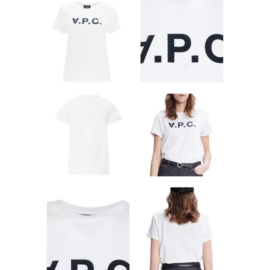 アーペーセー A P C Tシャツ 半袖 クルーネック 丸首 レディース Vpc ロゴ コットン 綿100 おしゃれ 大きいサイズ ブランド 白 ホワイト 265 003 Mss 通販 Yahoo ショッピング