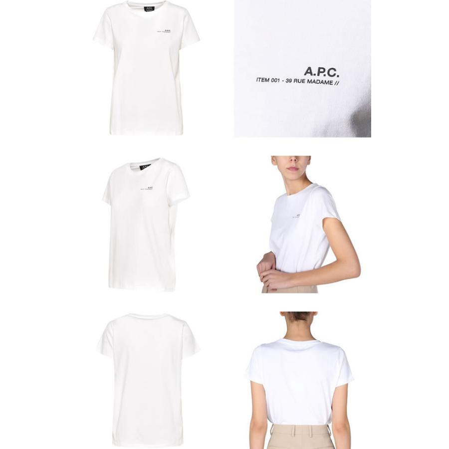 アーペーセー A P C Tシャツ 半袖 クルーネック 丸首 レディース Item チビロゴ ワンポイント コットン 綿100 ブランド おしゃれ 白 ホワイト 265 010 Mss 通販 Yahoo ショッピング